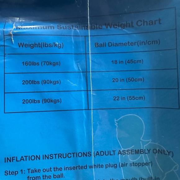 Toy Hopper for ages 6+ - max weights in pictures - Picture 3 of 3